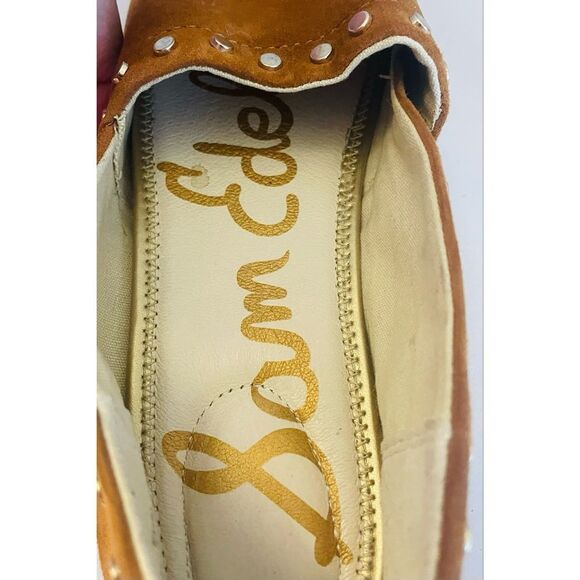 Sam Edelman 9.5 Koda Suede slip on  Espadrille Flats with Studs Women’s Shoes - Picture 5 of 10